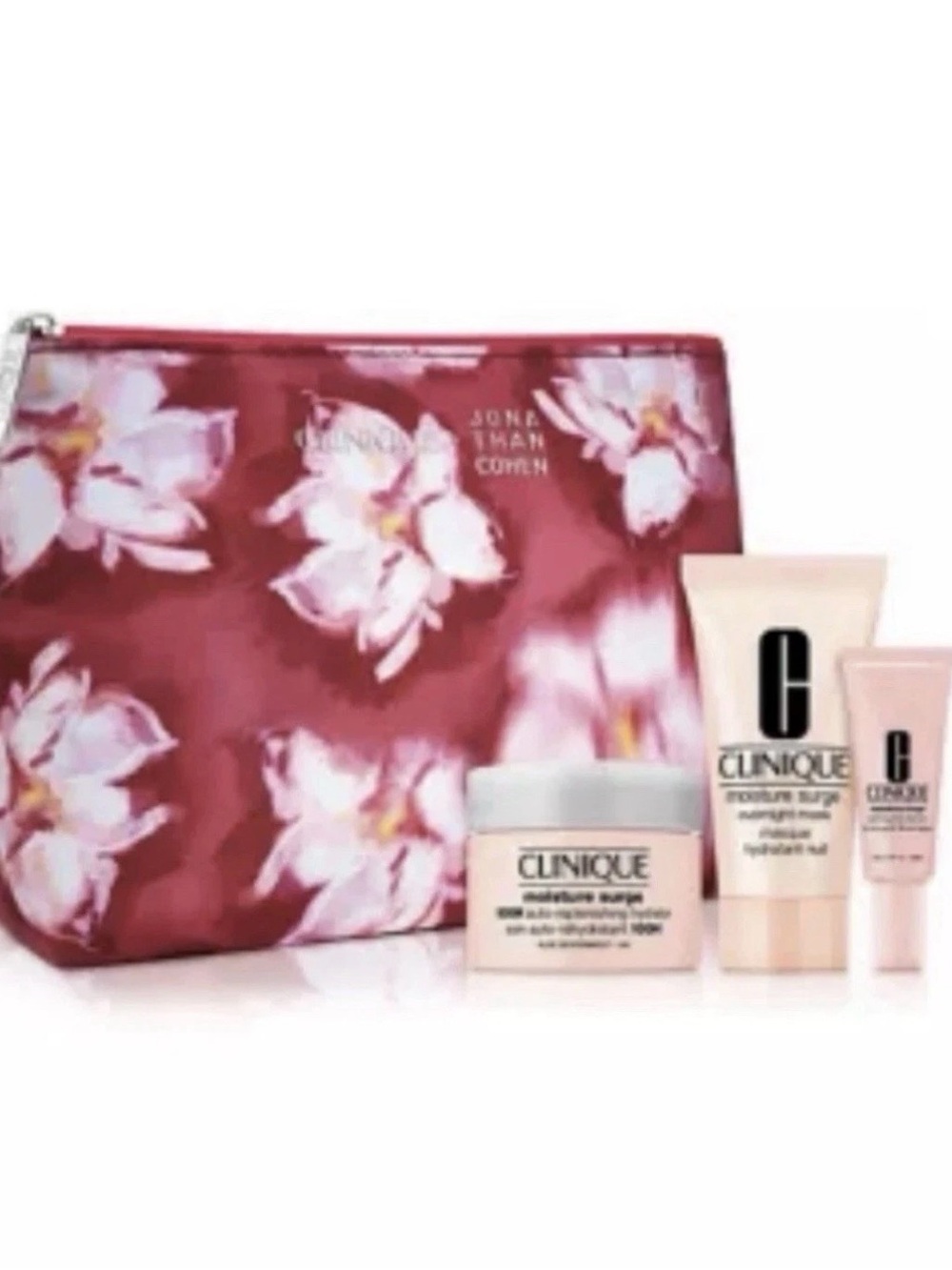 Clinique x Jonathan Cohen 4 Pcs Set Moisture Surge 100h Moisturizer 1.0 oz New.